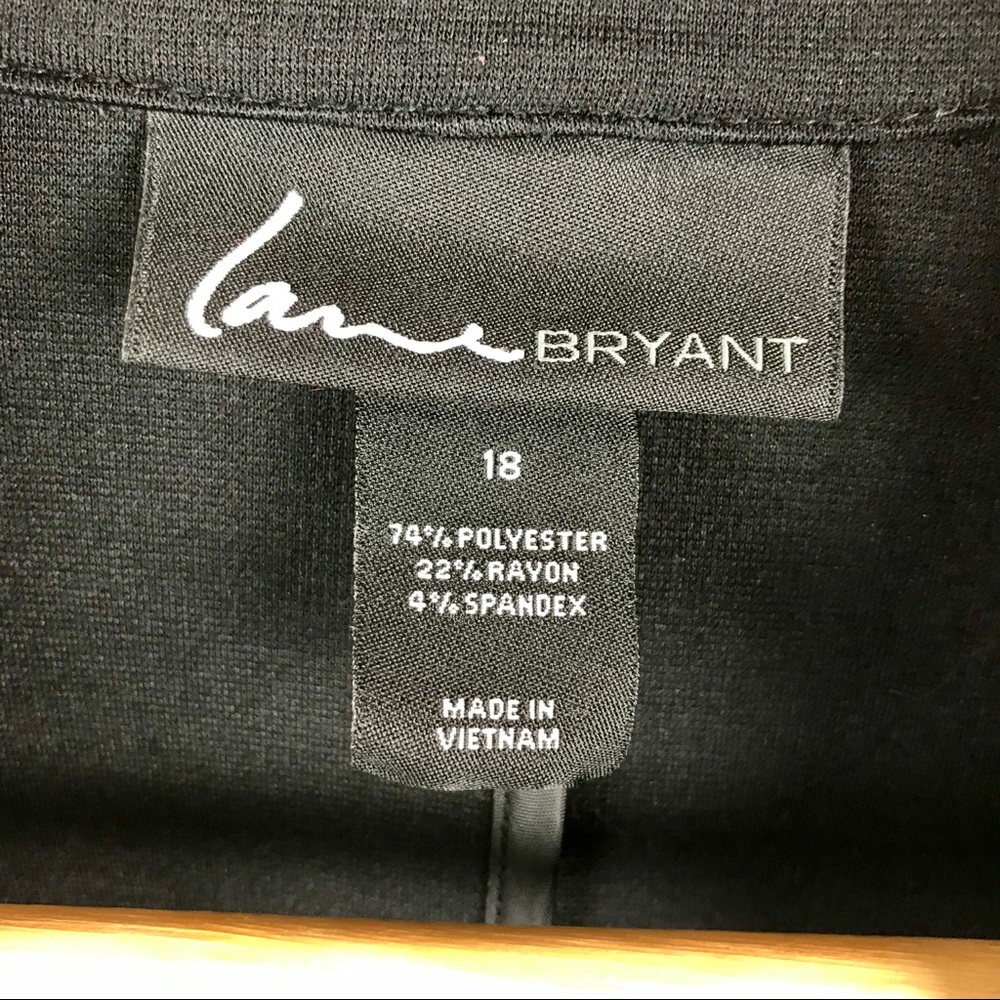 Lane Bryant black career professional blazer - Picture 2 of 3
